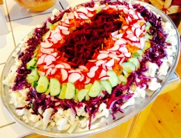 plateau de salade